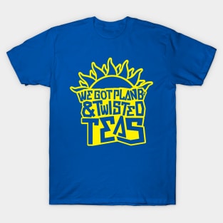 Plan Bs & Twisted Teas - Black Outline T-Shirt